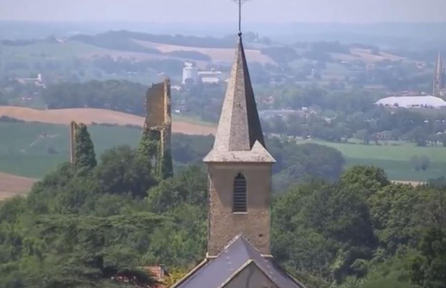 Chambre d'hôtes insolite dans un pigeonnier à 5 minutes de Marciac Gers Monlezun Extérieur photo